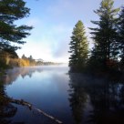 Sunrise at Ricker Pond